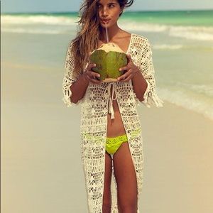 Anna Kosturova Handmade Crochet Coverup